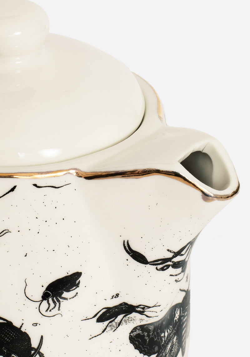 Parasite Bugs Print Teapot