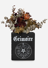 Maleficarum Grimoire Book Vase