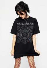 Sabbat Graphic Tee Dress