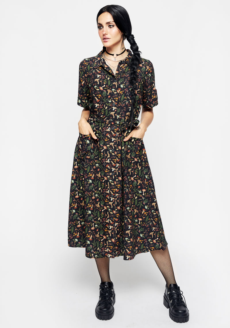 Vasilisa Midi Shirt Dress