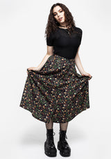 Vasilisa Button Up Midi Skirt