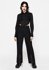 Split Lace Trousers