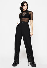 Split Lace Trousers