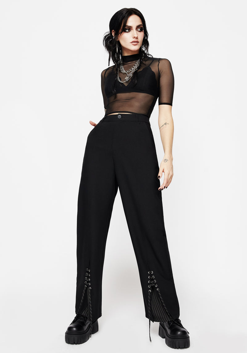 Split Lace Trousers