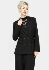 Juno Relaxed Chain Detail Blazer