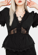 Torment Angel Sleeve Top