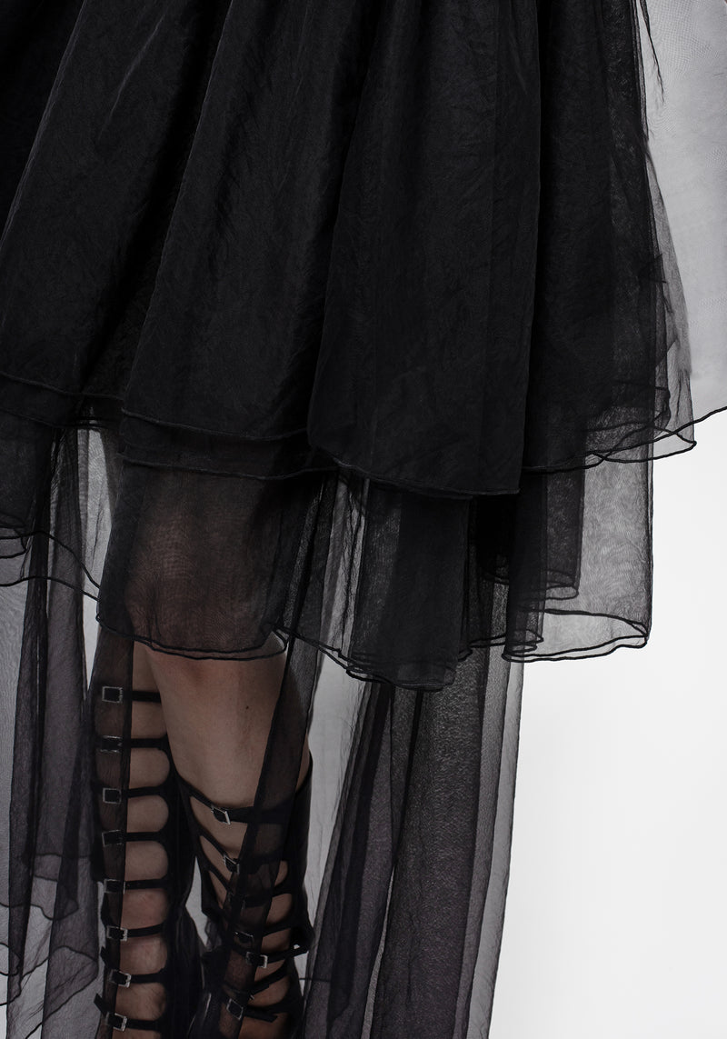 Headhunter Layered Tulle Maxi Skirt