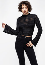 Vitae Striped Crop Top