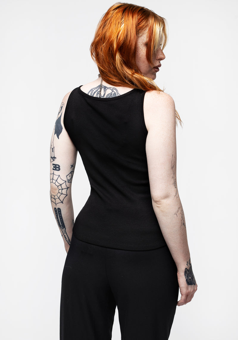 Apocrypha Rib Vest With Mock Boning