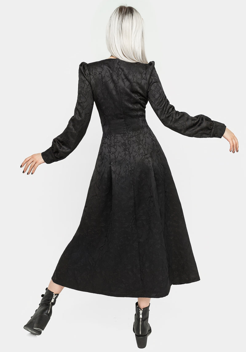 Rosamund Bishop Sleeve Midaxi Dress