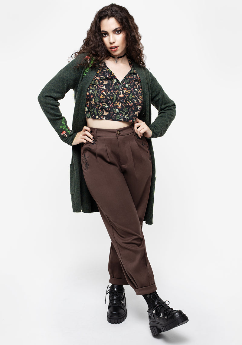 Dianne Embroidered Balloon Trousers