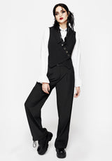 Moonage Asymmetric Waistcoat