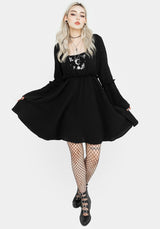 Aradia Embroidered Mini Dress