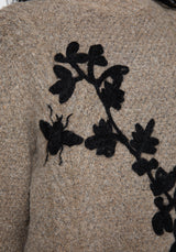 Deathwatch Floral Beetle Knit Jumper