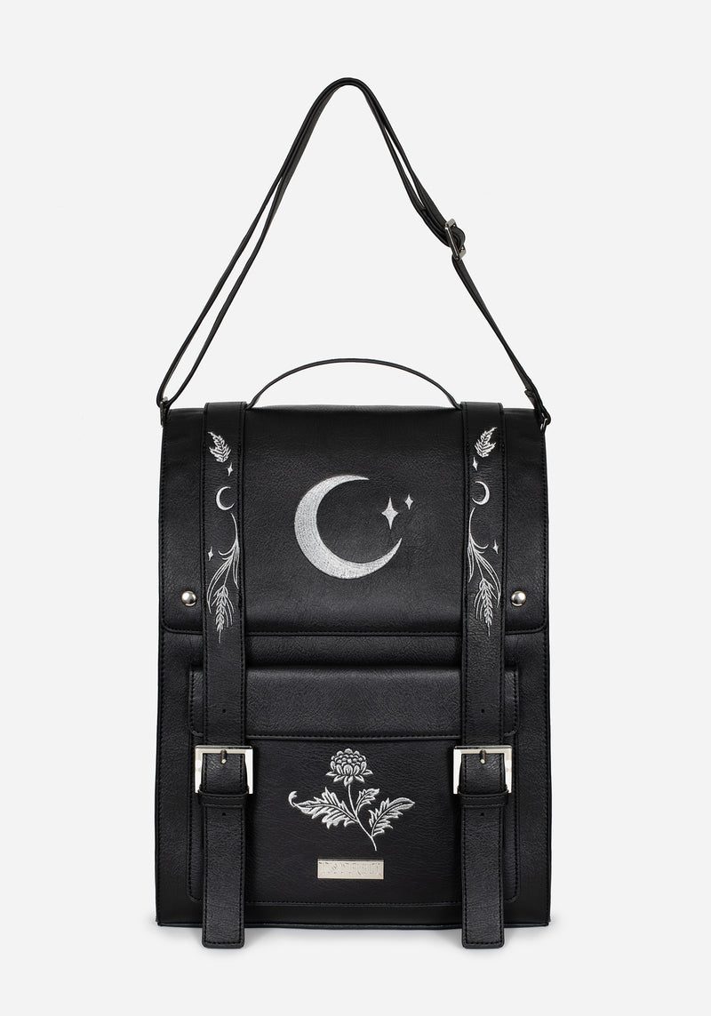 Aradia Embroidered Satchel Bag