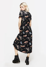 Nightmoth Midi Shirt Dress