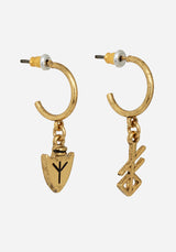 Brunnhilde Earrings - Gold