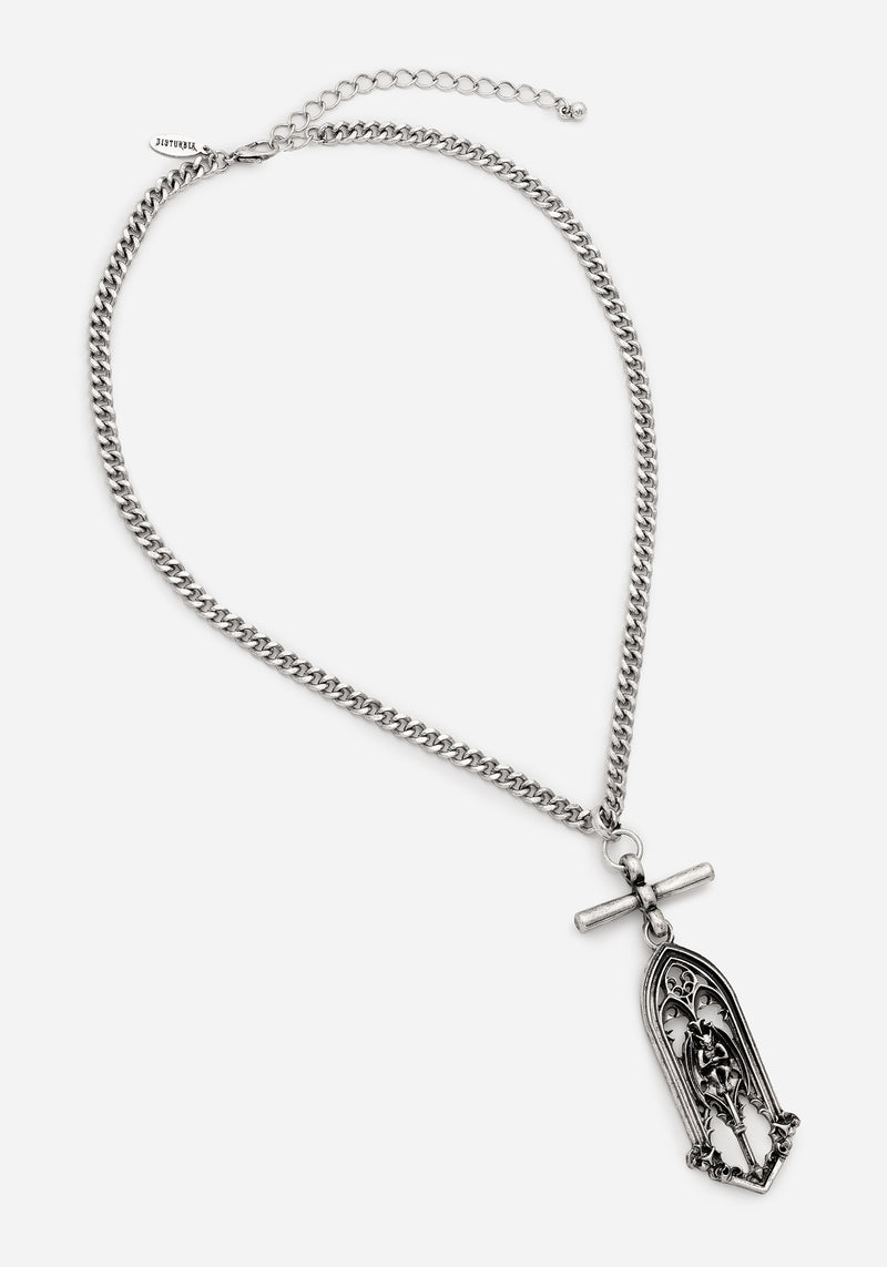 Gargoyle Gothic Pendant Necklace