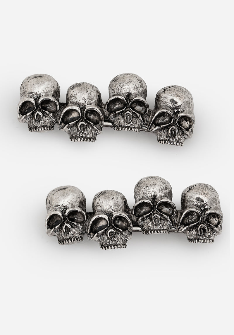 Skull Hair Clips