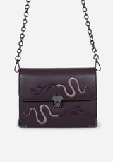 Dominion Embroidered Shoulder Bag