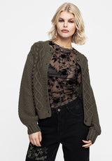 Nyctanthes Flocked Floral Mesh Top