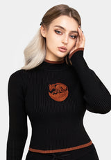 Foxfire Embroidered Knit Jumper