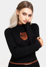 Foxfire Embroidered Knit Jumper