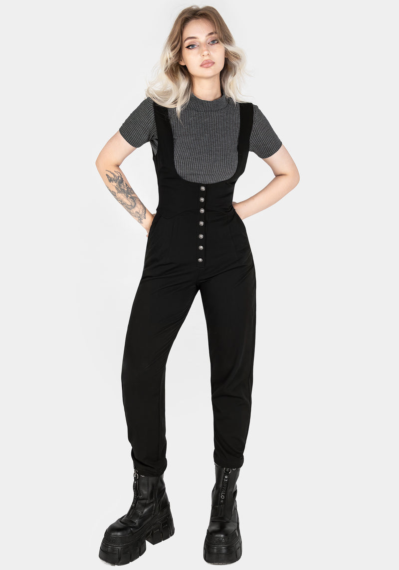 Alicia Tailored Suspender Jumpsuit