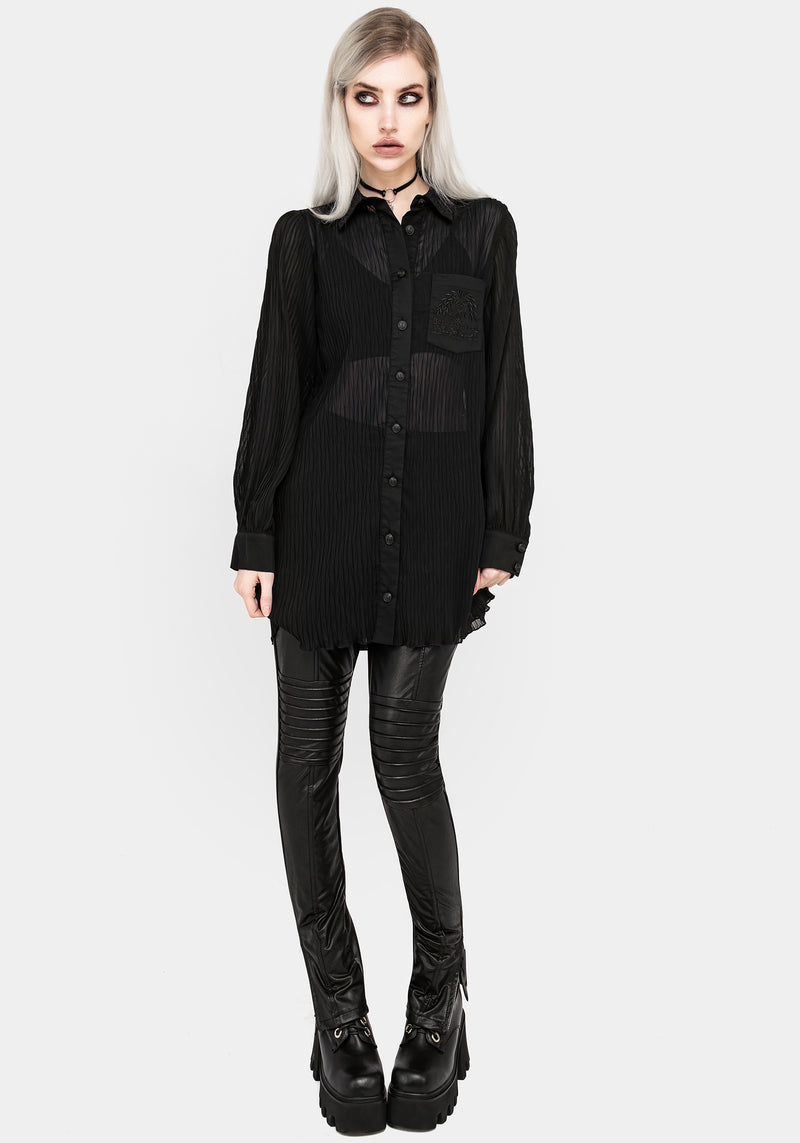 Obscura Mini Shirt Dress