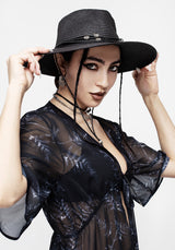 Rituals Raven Skull Fedora