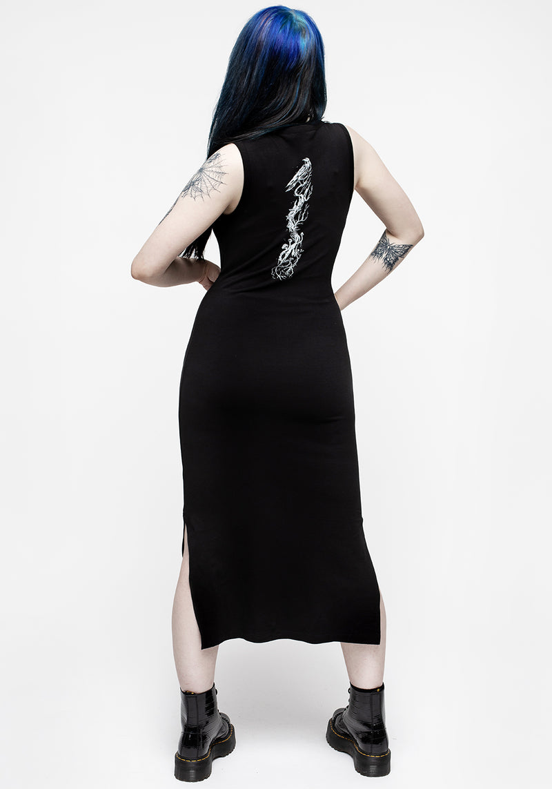 Korun Sleeveless Midi Dress