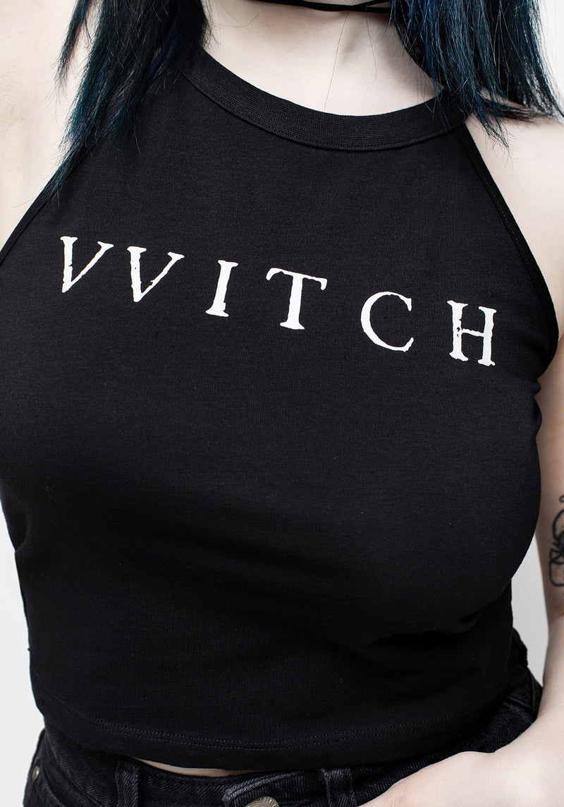 Witch Racer Back Crop Vest