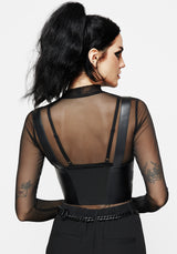 Paranoid Buckled Bodice Harness