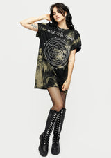 Dance Of Venus Tie Dye T-shirt Dress