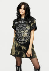 Dance Of Venus Tie Dye T-shirt Dress