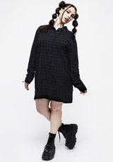 Lithium Check Shirt Dress