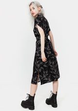 Bracken Tie Waist Midi Shirt Dress