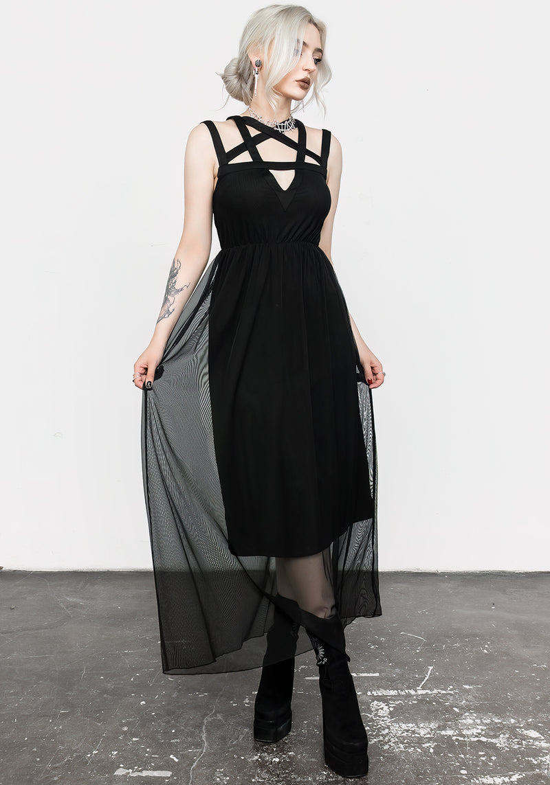 Incantation Mesh Maxi Dress