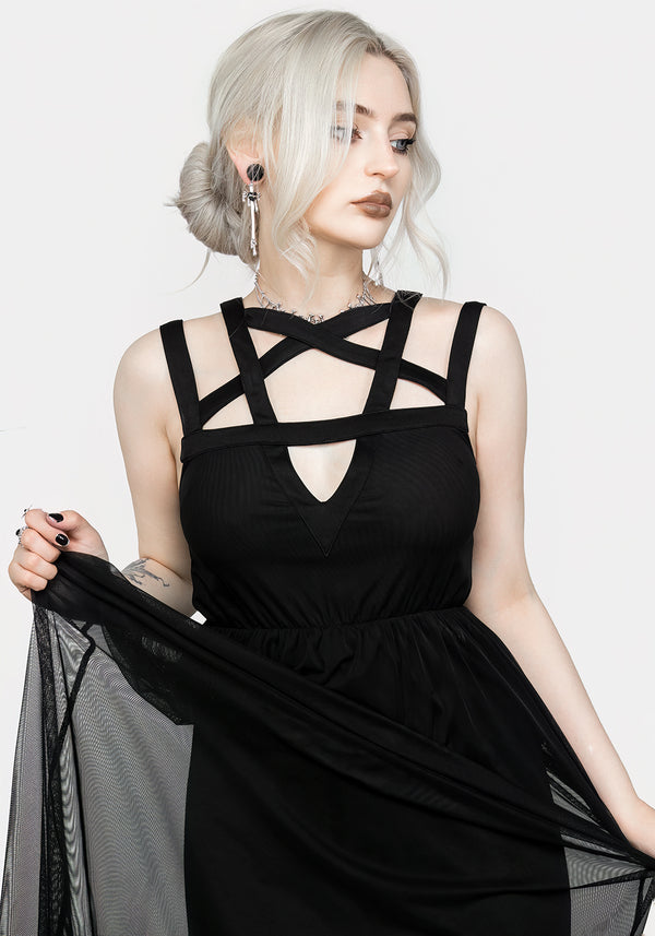 Incantation Mesh Maxi Dress