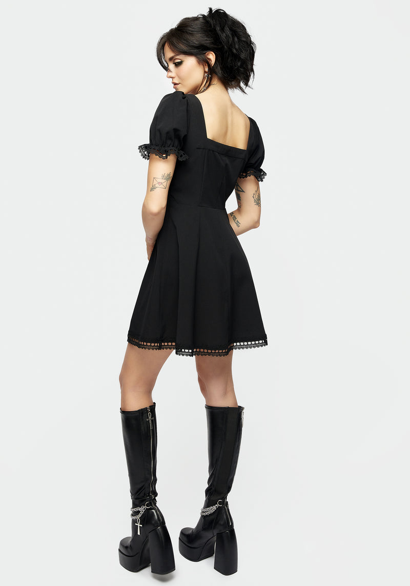 Misery Square Neck Mini Dress