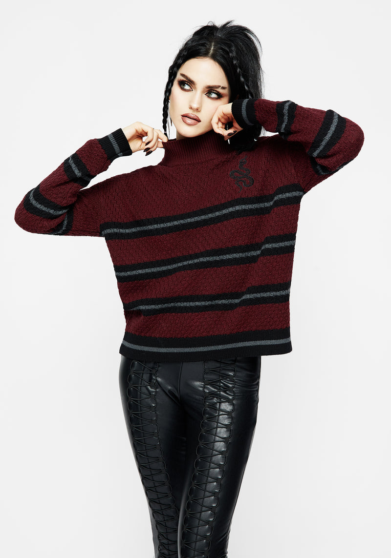 Mimic Striped Knit Jumper