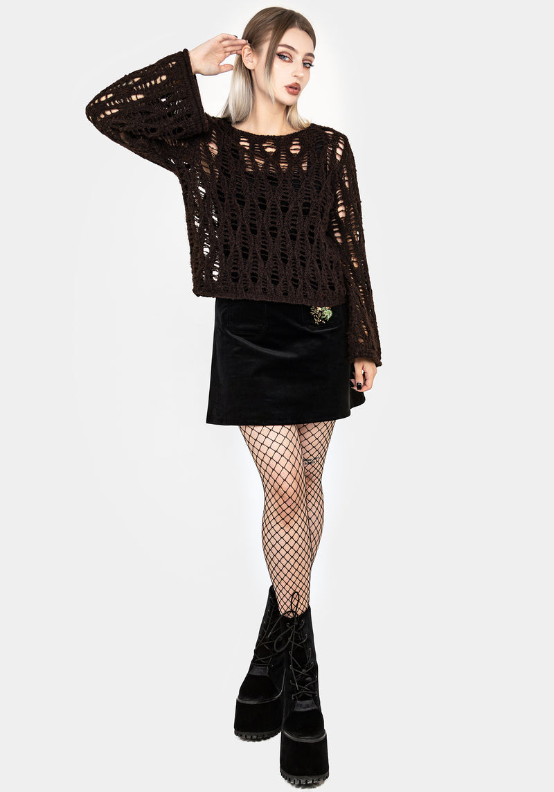 Ameila Pointelle Jumper