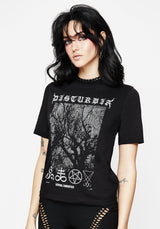 Infernal Graphic Print T-Shirt