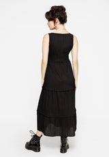 Hereka Tiered Frill Midaxi Dress