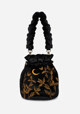 Instar Butterfly Embroidered Bucket Bag