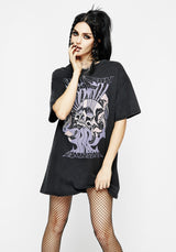 Just Say Know Mushroom Tee Dress