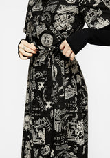 Heresy Wrap Midi Dress