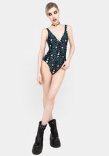 Pythia Snake Print Swimsuit