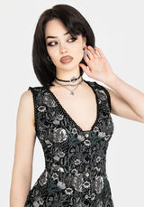 Nightbloom Lace Trim Playsuit