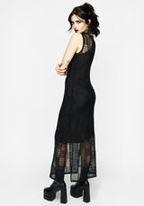 Kindle Ladder Lace Maxi Dress